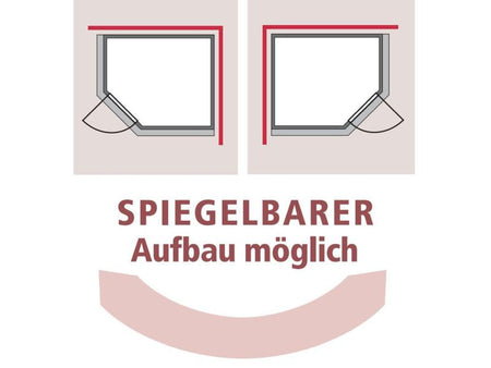 Karibu Sauna Mia inkl. 9 kW Bioofen ext. Steuerung, mit energiesparender Saunatür -mit Dachkranz-