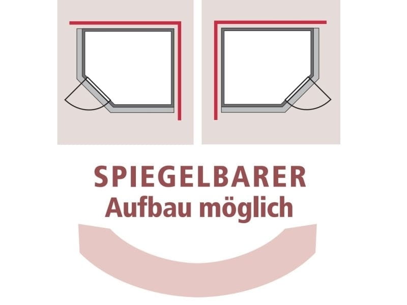 Karibu Sauna Mia inkl. 9 kW Ofen ext. Steuerung, mit energiesparender Saunatür -ohne Dachkranz-