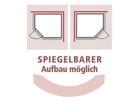 Karibu Sauna Siirin inkl. 9 kW Bioofen ext. Steuerung mit energiesparender Saunatür -mit Dachkranz-