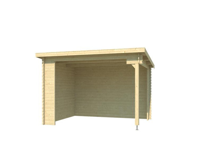 Lasita Unterstand / Lounge Buffalo 380 natur 28 mm