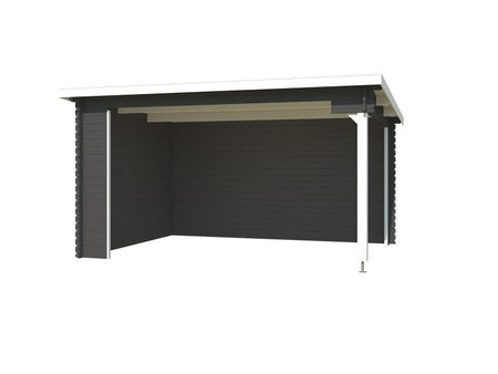 Lasita Unterstand / Lounge Columbus carbongrau 34 mm