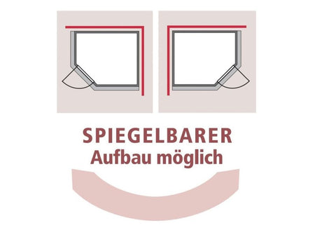 Lilja - Karibu Sauna Plug & Play 3,6 kW Ofen, ext. Steuerung - ohne Dachkranz - Klarglas Ganzglastür