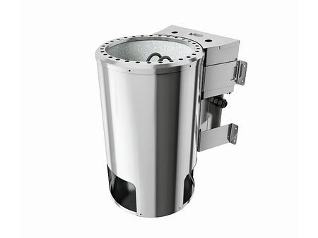 Lilja - Karibu Sauna Plug & Play inkl. 3,6 kW-Bioofen - ohne Dachkranz -
