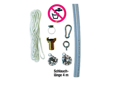 Mall Garten-Set Fontana P, mit Pumpe, inkl. Alu-Säule mit 2 Wasserhähnen