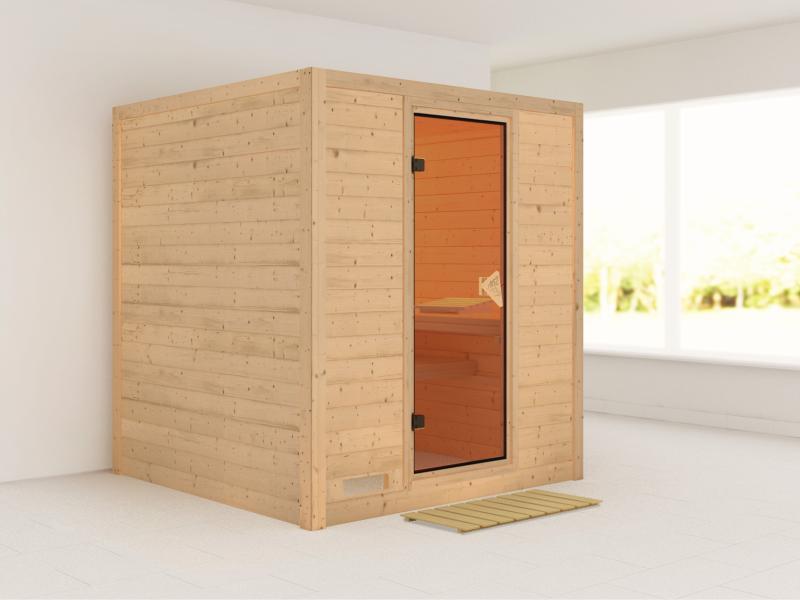 Mojave - Karibu Sauna ohne Ofen - ohne Dachkranz -