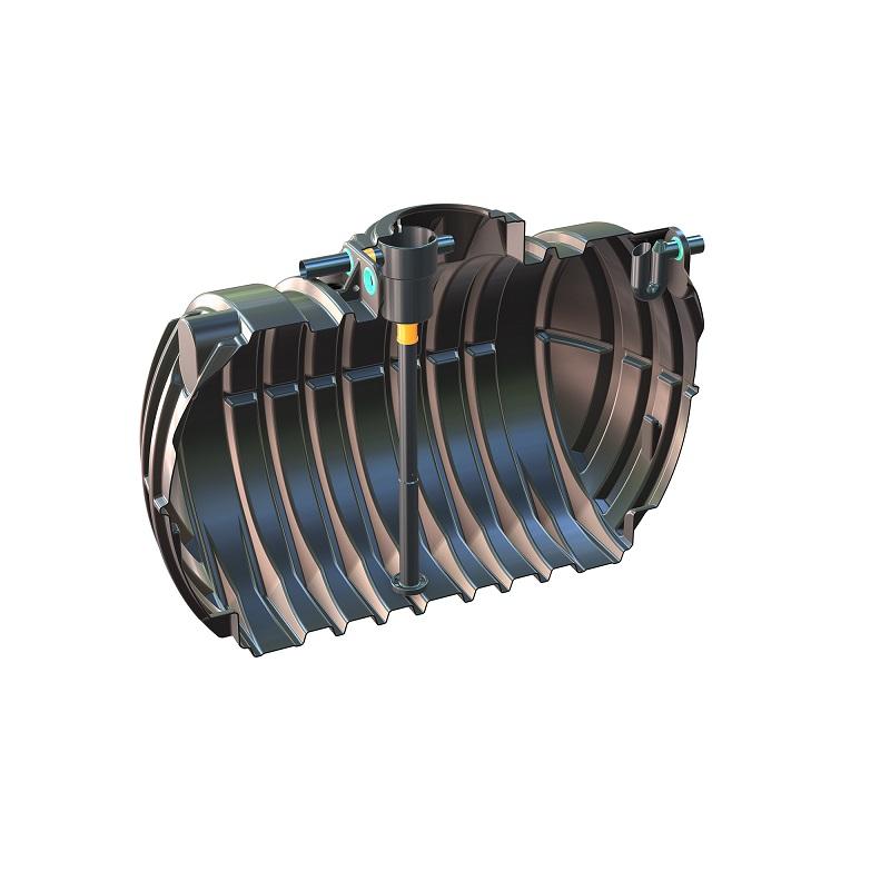 Nautilus Atlantis Premium-Zisterne 12.500 Liter mit vorinstalliertem Retentions- & Versickerungsfilt