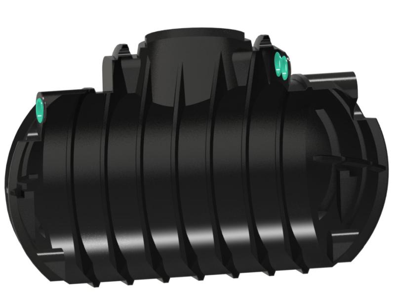 Nautilus Atlantis Premium-Zisterne 2.200 Liter mit 3 Lippendichtungen DN 100