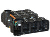 Nautilus Flachtank-Zisterne Hudson DUO 10.000 Liter mit Pumpensumpf, 1 Behälter mit Korbfilter & Sip