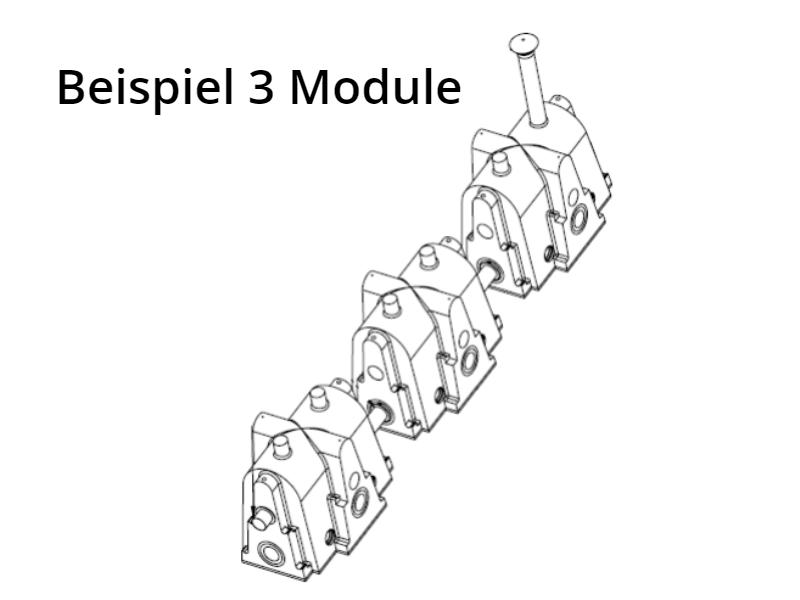 Nautilus Versickerung – 1200 Liter-3x Sickermodul à 400 L