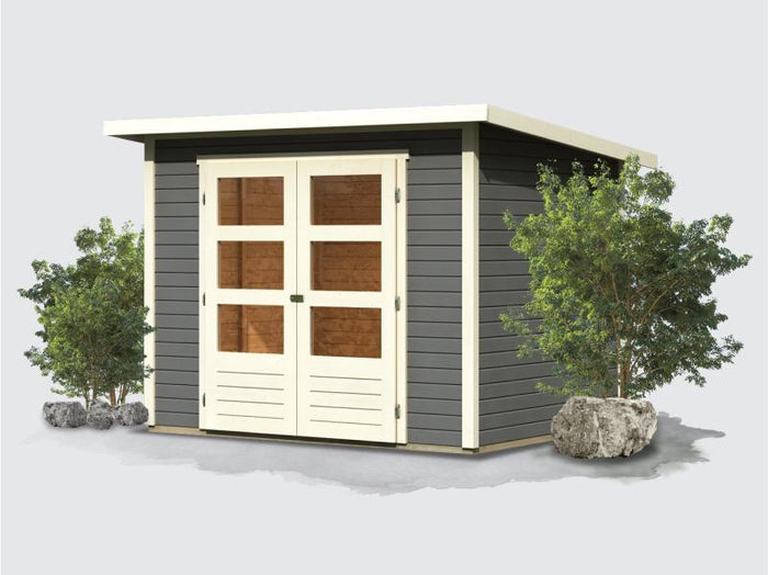 Osb smart choice Gartenhaus Stegen 3 in terragrau
