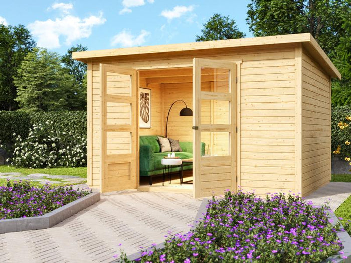 Osb smart choice Gartenhaus Stegen 3 natur inkl. Fußboden
