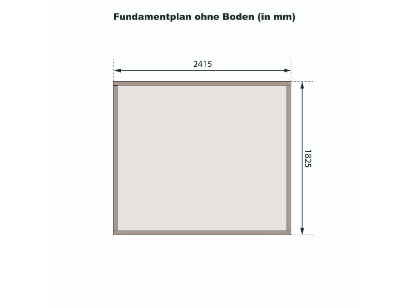 Osb smart choice Gartenhaus Stegen 3 natur