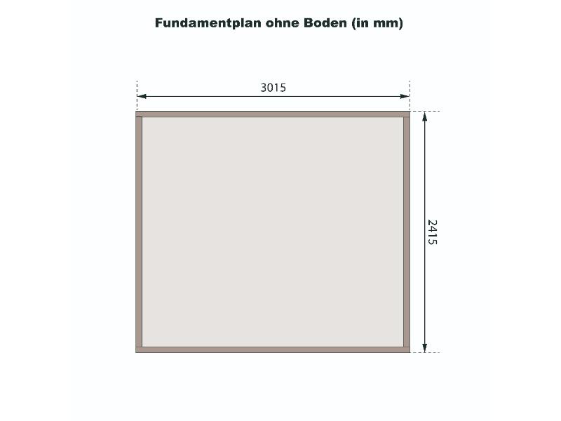 Osb smart choice Gartenhaus Stegen 5, inkl. Fußboden