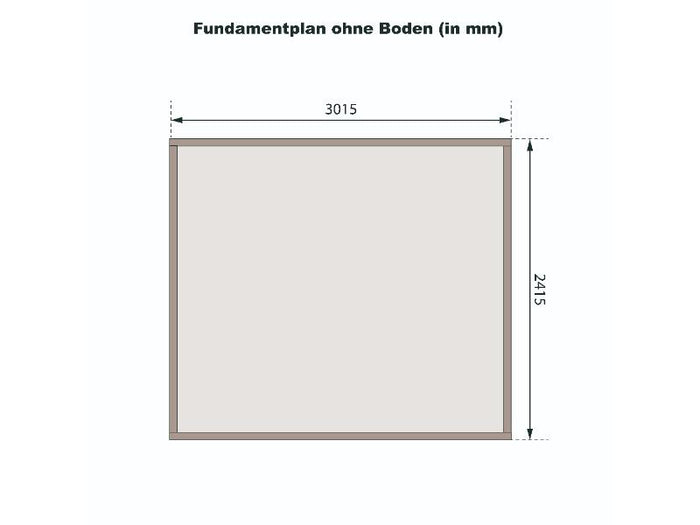 Osb smart choice Gartenhaus Stegen 5, inkl. Fußboden