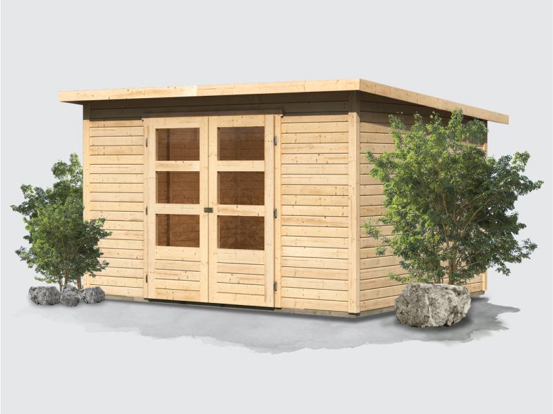 Osb smart choice Gartenhaus Stegen 5, inkl. Fußboden