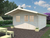 Palmako Blockbohlenhaus Britta 14,6 40 mm natur