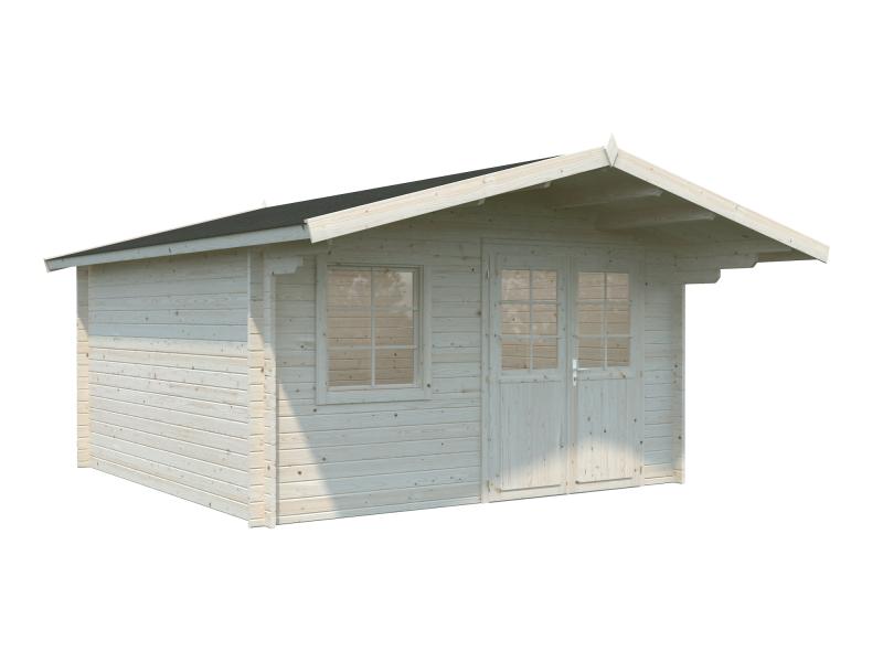Palmako Blockbohlenhaus Britta 14,6 40 mm natur