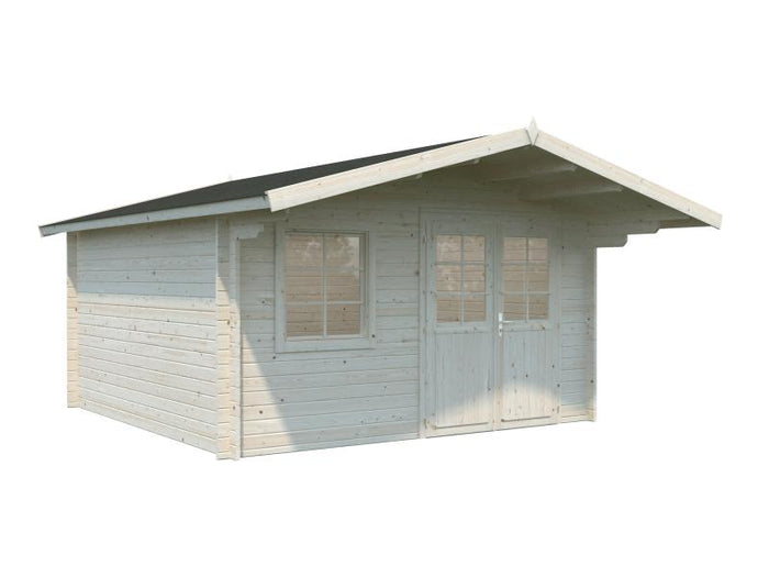 Palmako Blockbohlenhaus Britta 14,6 40 mm natur