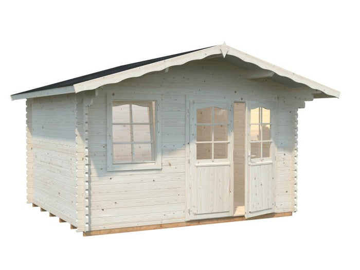Palmako Blockbohlenhaus Emma 10,4 34 mm natur