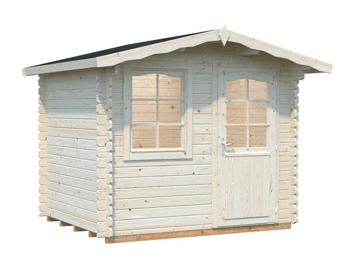 Palmako Blockbohlenhaus Emma 4,6 28 mm natur