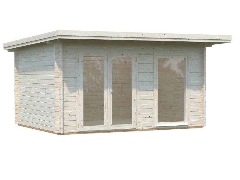 Palmako Blockbohlenhaus Heidi 11,7 44 mm natur