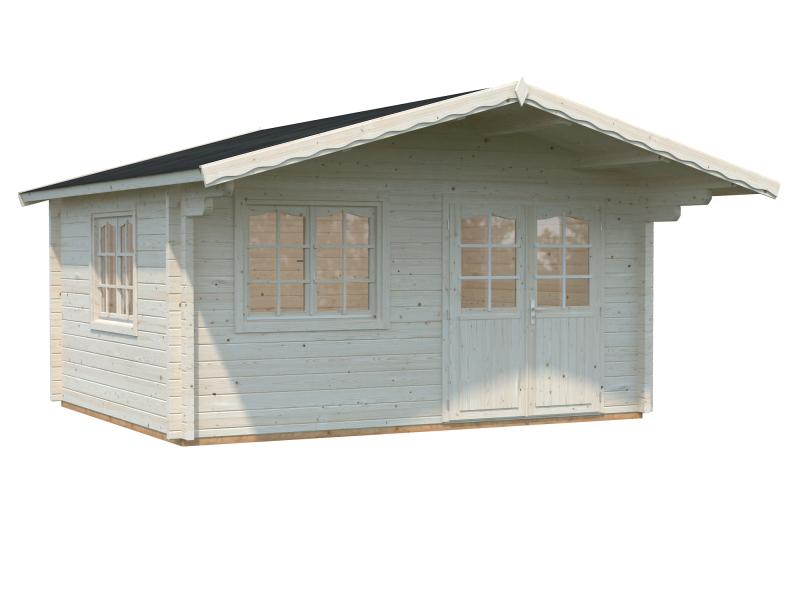 Palmako Blockbohlenhaus Helena 15,1 70 mm natur