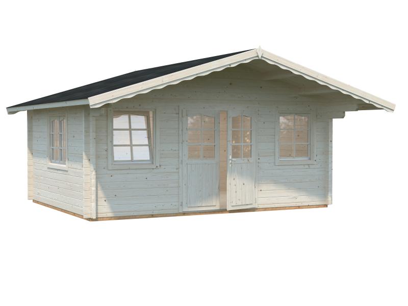 Palmako Blockbohlenhaus Helena 18,6 70 mm natur