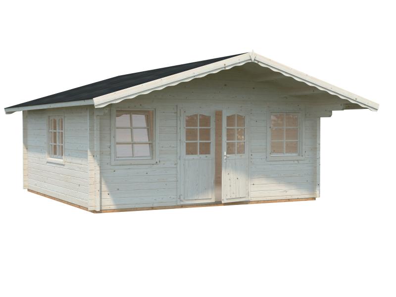 Palmako Blockbohlenhaus Helena 24,6 70 mm natur