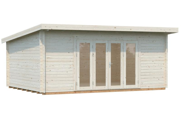 Palmako Blockbohlenhaus Lea 19,4 44 mm natur
