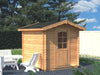 Palmako Blockbohlenhaus Vivian 3,8 28 mm braun tauchgrundiert