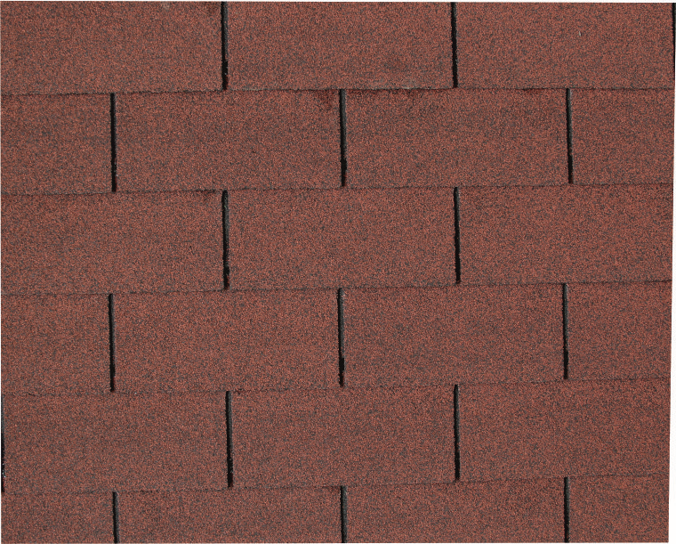 Palmako Dachschindel Rot 3 Pakete = 9 m²