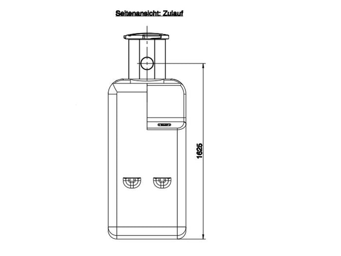 Roth Regenwasser Sammelbehälter 1500 Liter inkl. Filterkorb