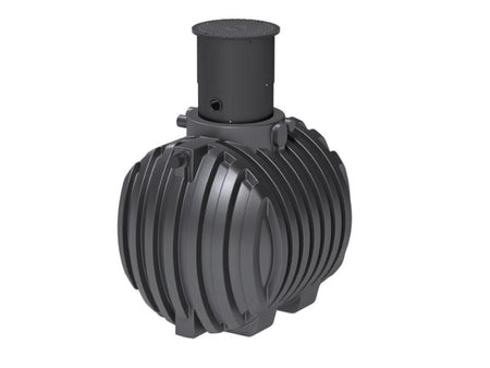 Roth Regenwasser-Zisterne 3500 Liter inkl. Domschacht, Deckel und Überlaufsiphon