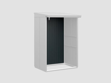 Rückwand EcoStar-Kaminholzregale Typ 1 anthrazit
