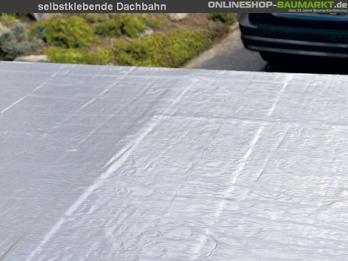 selbstklebende Dachbahn 10 qm für Flachdachhäuser