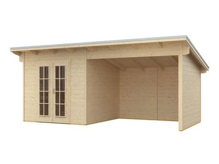 Skan Holz Blockbohlenhaus Texel