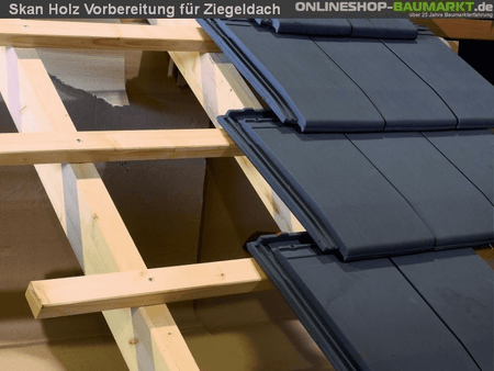 Skan Holz Blockbohlenhaus Toronto 4 70plus, 660 x 420 cm