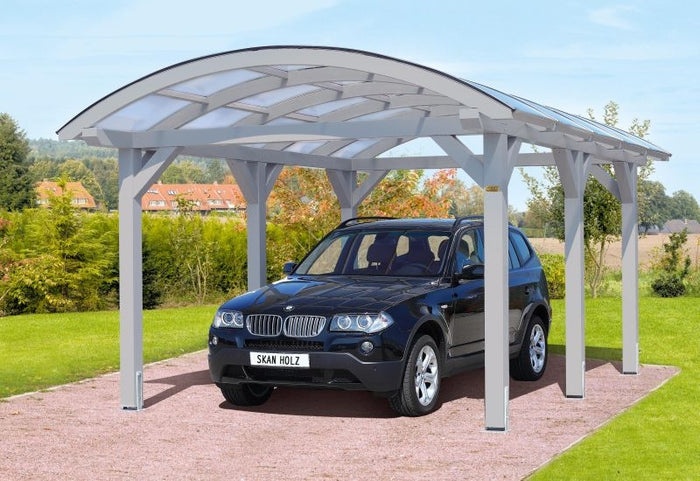 Skan Holz Carport Franken 376 x 541 cm Leimholz