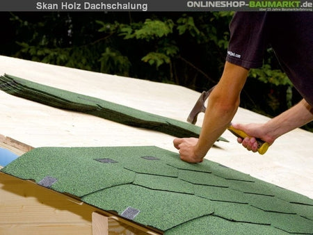 Skan Holz Carport Schwarzwald 424 x 600 cm mit Rückwand