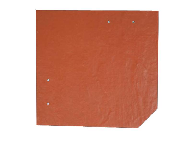 Skan Holz Carport Spreewald 396 x 589 cm mit roter Blende