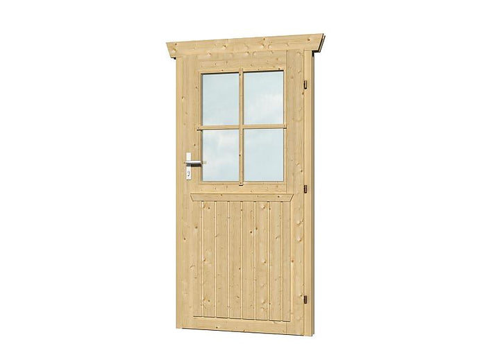 Skan Holz Einzeltür halbverglast 45 mm