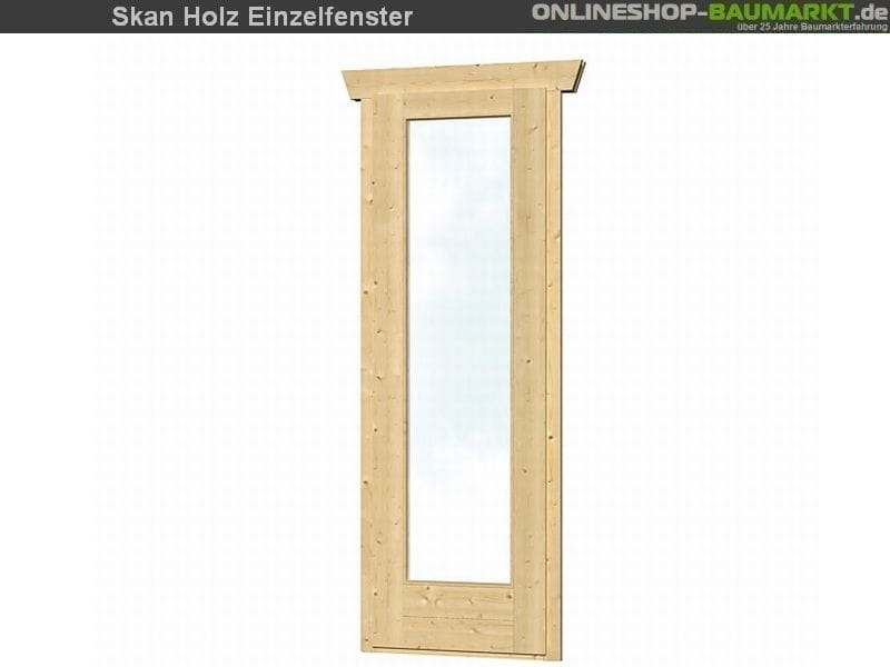 Skan Holz Panorama-Einzelfenster für Ostende, feststehend