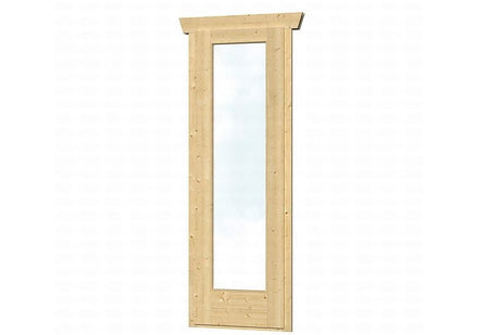 Skan Holz Panorama-Einzelfenster für Ostende, feststehend