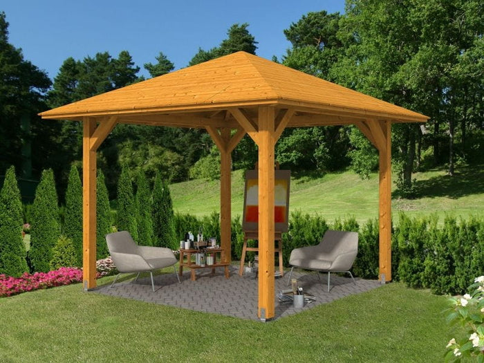 Skan Holz Pavillon Cannes Größe 1 in eiche hell