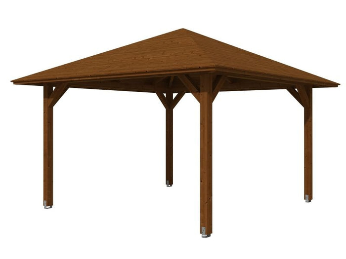 Skan Holz Pavillon Cannes Größe 2 in nussbaum