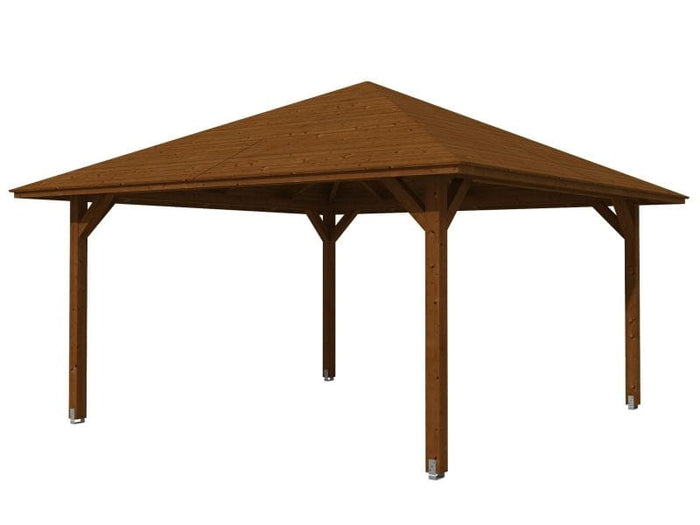 Skan Holz Pavillon Cannes Größe 3 in nussbaum