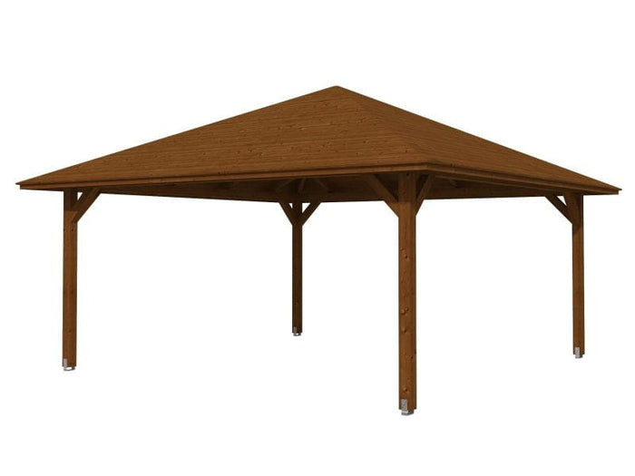Skan Holz Pavillon Cannes Größe 4 in nussbaum