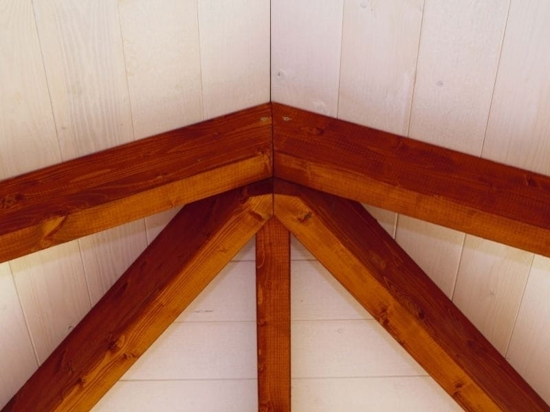 Skan Holz Pavillon Orleans Größe 3 nussbaum