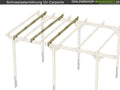 Skan Holz Schneelasterhöhung auf 2,50 kN / qm für Carports
