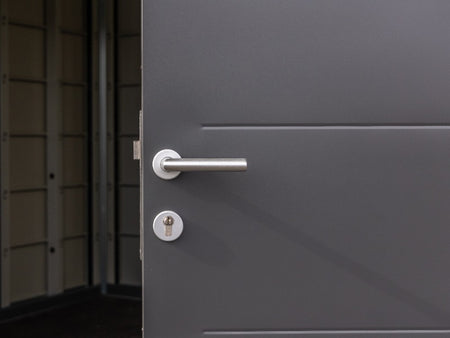 Telluria Metall-Gerätehaus Classico 2424 Weiß